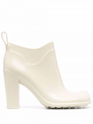 Обувки до глезена Bottega Veneta бяло
