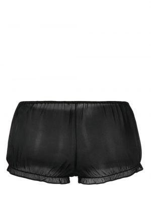 Hedvábné kalhotky Kiki De Montparnasse černé