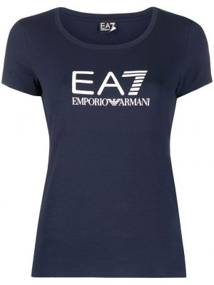Camicia Ea7 Emporio Armani, blu