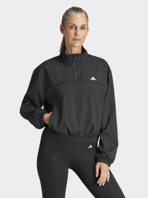 Relaxed fit sportinis džemperis Adidas juoda