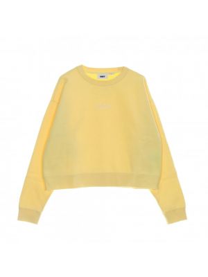 Sweatshirt mit rundhalsausschnitt Obey gelb