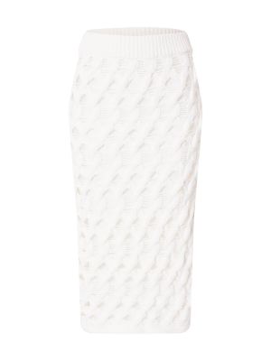 Suknja Weekday bijela