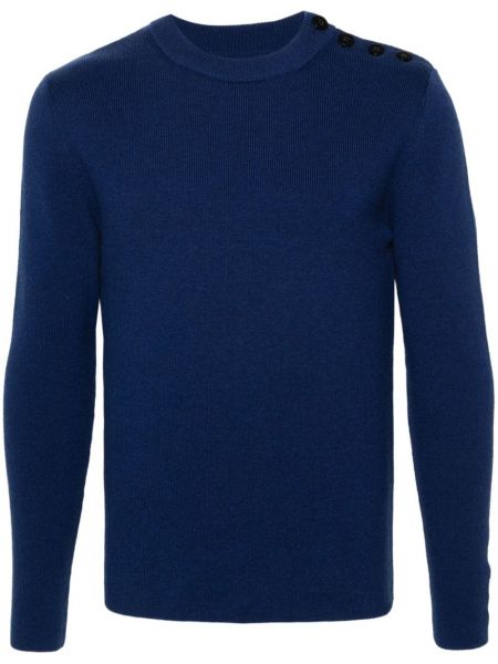 Пуловер Fursac синьо