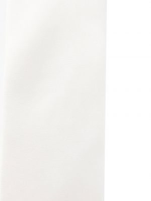 Einfarbige krawatte Tagliatore weiß