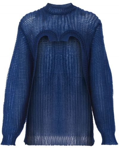 Jersey de punto de tela jersey Burberry azul