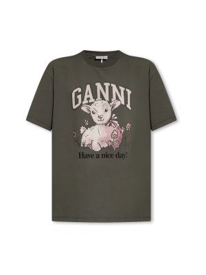 Koszulka Ganni czarna