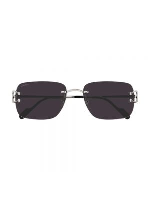 Okulary przeciwsłoneczne Cartier szare