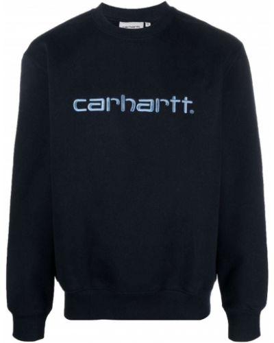 Brodert sweatshirt Carhartt Wip blå