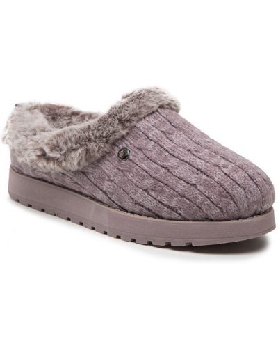 Chaussons Skechers violet