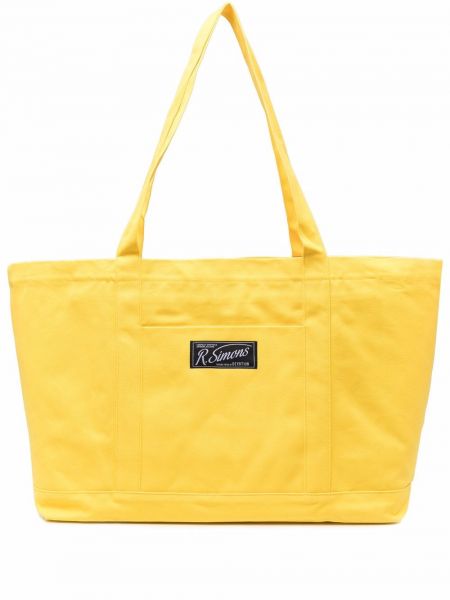 Τσάντα shopper Raf Simons κίτρινο