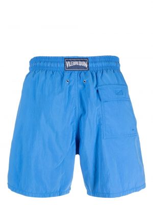 Shorts brodeés Vilebrequin bleu