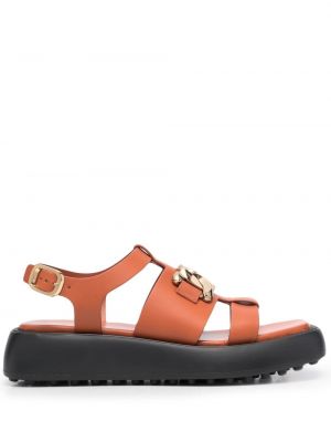 Sandaler med remmar Tod's brun