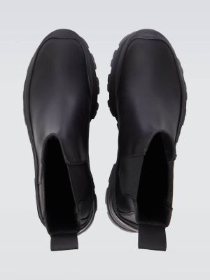 Iš natūralios odos chelsea stiliaus batai Alexander Mcqueen juoda