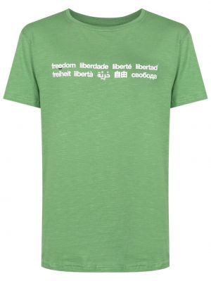 Μπλούζα με σχέδιο Osklen πράσινο