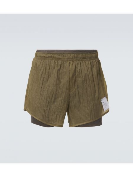 Shorts Satisfy grön