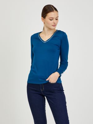 Tričko s dlhými rukávmi Orsay modrá