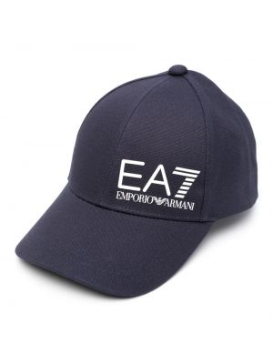 Cappello con visiera Ea7 Emporio Armani blu