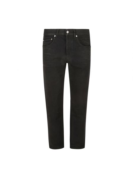 Slim fit baggy-jeans Saint Laurent schwarz