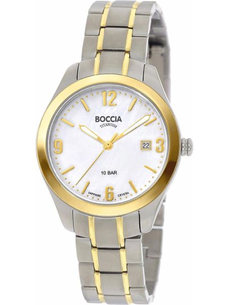 Часы Boccia Titanium белые