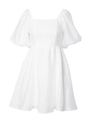 Φόρεμα Pieces λευκό