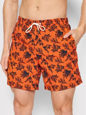 Shorts à imprimé Ecoalf orange