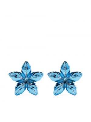 Φλοράλ σκουλαρίκια Marni μπλε