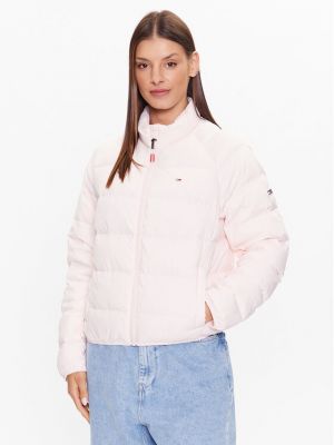 Giacca di jeans Tommy Jeans rosa