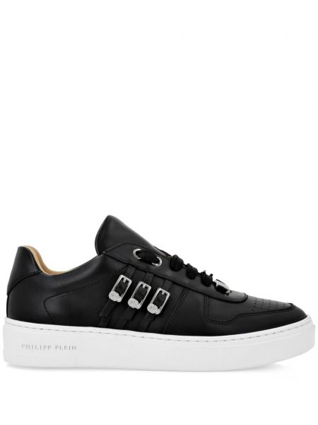 Deri sneaker Philipp Plein siyah