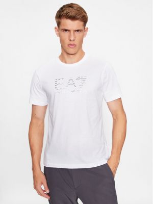 T-shirt Ea7 Emporio Armani bianco