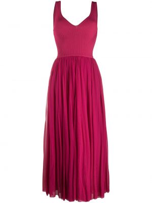 Plissert dress Alexander Mcqueen rosa