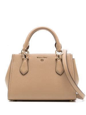 Crossbody väska i läder Michael Kors brun