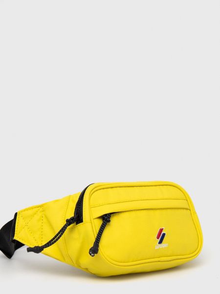 Поясна сумка з поясом Superdry, жовта