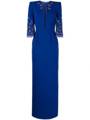 Abendkleid Jenny Packham blau