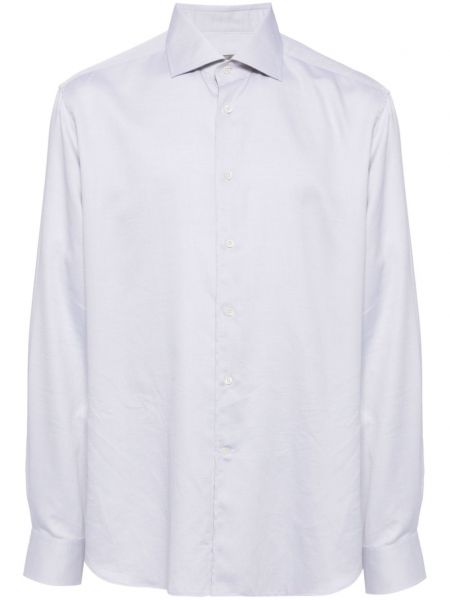 Chemise en coton Corneliani gris