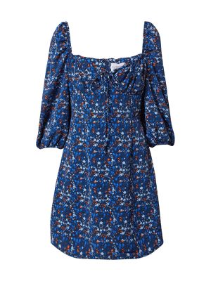 Mini robe à motif mélangé Glamorous bleu
