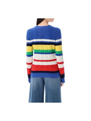 Sweter z kaszmiru w paski Ralph Lauren