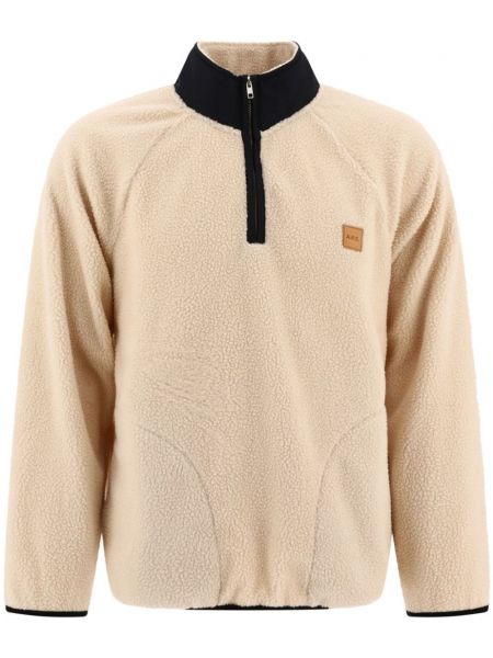 Langes sweatshirt A.p.c. beige