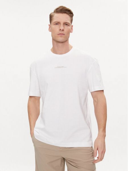 Priliehavé tričko Calvin Klein biela