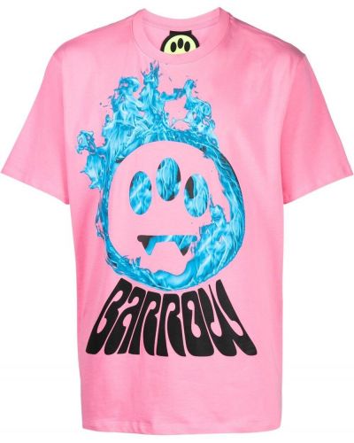 Camiseta con estampado Barrow rosa