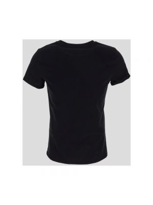 Camiseta de algodón Elisabetta Franchi negro