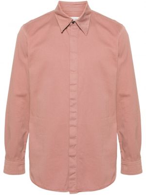 Koszula jeansowa Dries Van Noten różowa