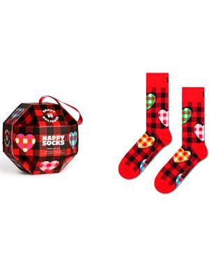 Calcetines con estampado Happy Socks rojo