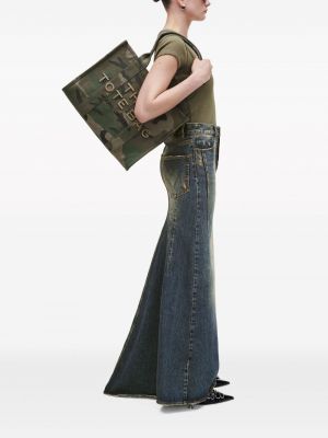 Jacquard shopper handtasche Marc Jacobs grün