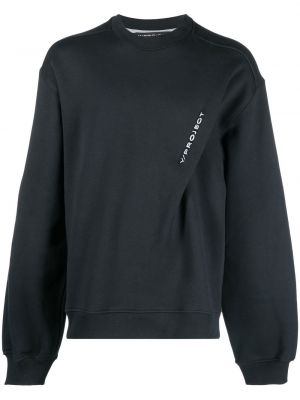 Bomull brodert sweatshirt Y/project blå