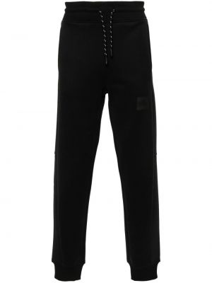 Pantalon en coton avec applique The North Face noir