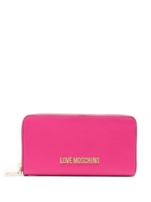 Bőr pénztárca Love Moschino