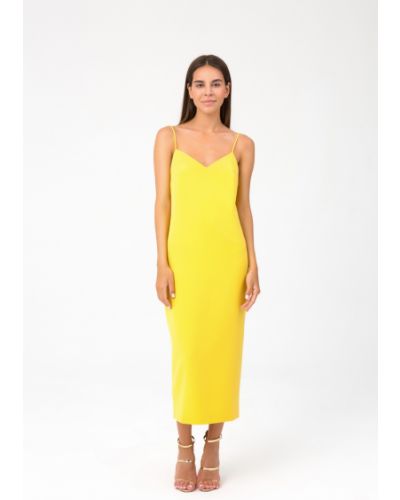 Сукня з відкритою спиною Magnetic, жовте