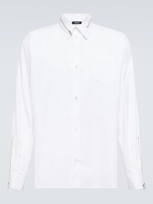 Camicia di cotone Undercover bianco