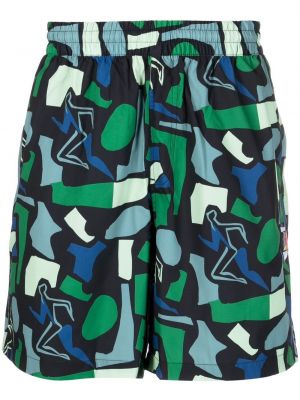 Trykt shorts Puma svart