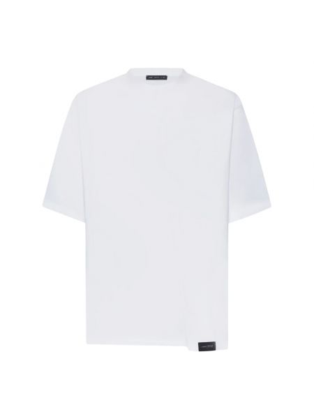 T-shirt aus baumwoll Low Brand weiß